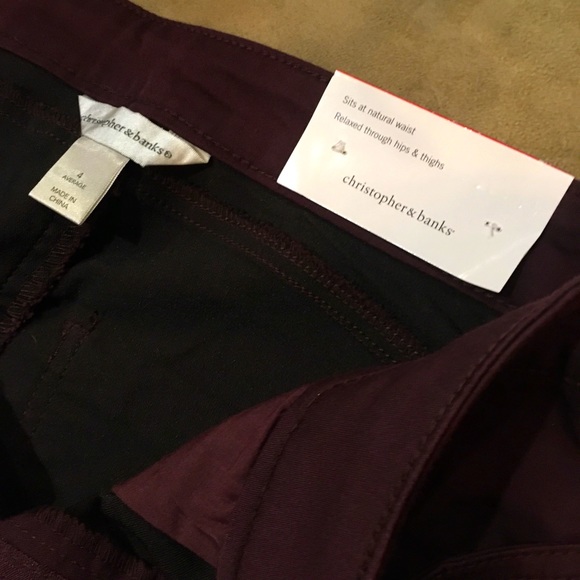 Christopher & Banks women’s straight leg pants 👖 - Picture 3 of 7